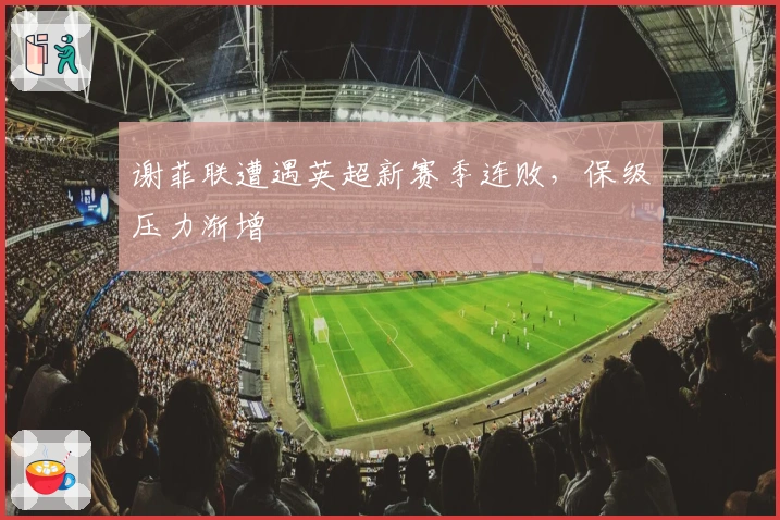 谢菲联遭遇英超新赛季连败,保级压力渐增